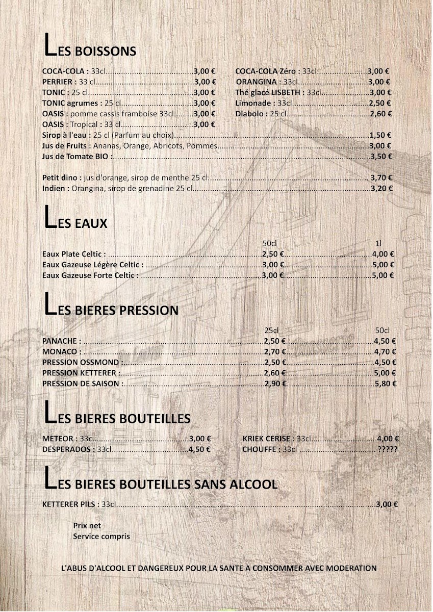 Menu Restaurant Au Lavoir-4